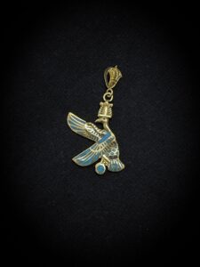 Goddess Nekhbet pendant Necklace, Vulture Nekhbet Charm, Amulet for Nekhbet - Image 5