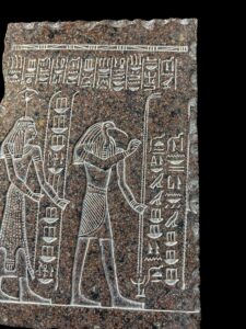 Egyptian God Thoth and Seshat Wall Relief: Home Decoration - Image 5