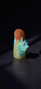 Goddess Sekhmet statue made in Egypt from Solid stone - Image 5