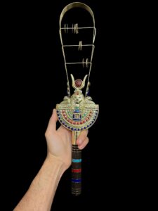 Goddess Hathor Sistrum: Ancient Egyptian Musical Instrument - Image 5