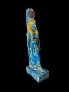 Manifest Handmade Goddess Hathor Statuette , Statue for the Egyptian Goddess Venus - Image 5