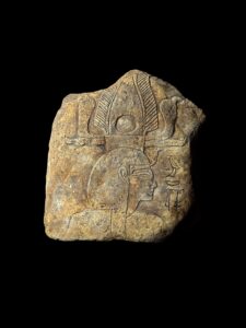 Rare Egyptian God Tatenen Carving: Historical Art - Image 5