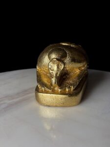 God Apep Scarab Beetle Statue: Egyptian Good Luck Symbol - Image 5