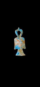 Isis knot necklace, tyet pendant, Hand carved from flame stone,  Tyet or Thet isis - Image 5