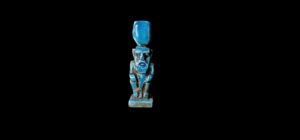 Hand-Carved God Bes Stone Statue: Egyptian Art Home Decor - Image 5