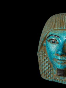 Egyptian Mask Statue: Ancient Egypt Replica Artifact - Image 5