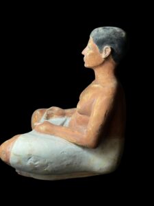 Egyptian Scribe Statue: Authentic Ancient Egypt Replica - Image 5