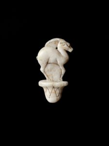 Hand-Carved Egyptian Deer Amulet Necklace: Atlas Deer Pendant - Image 5