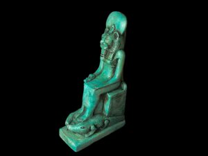 Goddess Sekhmet with God Sobek the God of Nile in Ancient Egypt - Image 5