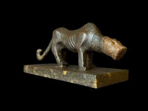Egyptian Leopard statue made in Egypt from Granite stone - Image 5