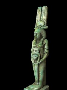 Handmade Goddess Hathor Statuette , Statue for the Egyptian Goddess Venus - Image 5