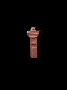 Goddess Nephthys Jasper Amulet: Nebet-Het Crown Symbol - Image 5