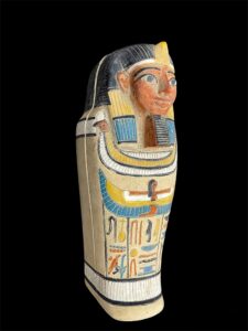 Egyptian Sarcophagus Replica: Ancient Egypt Artifact - Image 5