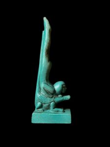 Porcelain Egyptian God Sobek Statue: Crocodile God of the Nile - Image 5