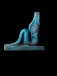 Manifest Handmade Goddess Hathor Statuette , Statue for the Egyptian Goddess Venus - Image 5