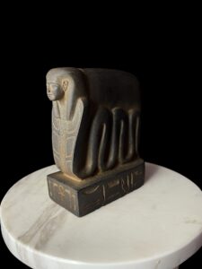 Divine Transformation statue, Handcrafted Cobra Goddess with the Head of Egyptian Goddess Isis for Ultimate Protection - Image 5