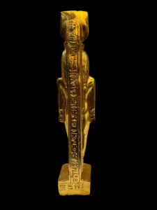 Gold Manifest Handmade Goddess Hathor Statuette , Statue for the Egyptian Goddess Venus - Image 5