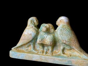 Ancient Egyptian BA Bird Statue: God Thoth Baboon Form - Image 5