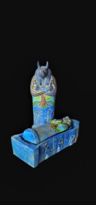 Egyptian God Anubis Stone Statue - Handmade Ancient Egypt Decor - Image 5