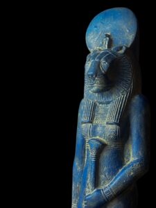 Goddess Sekhmet statue made in Egypt from Solid stone - Image 5