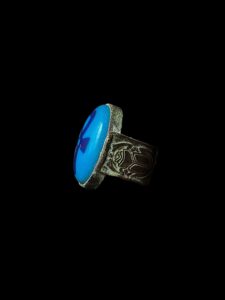 Bronze Scarab Ankh Ring: Egyptian Good Luck Symbol - Image 5