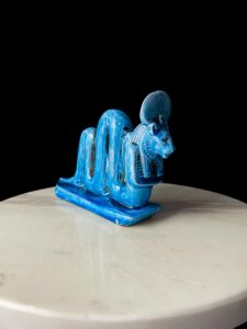 Ancient Egyptian Lion Goddess Sekhmet with Cobra body, Egyptian Goddess Sekhmet statue. - Image 5