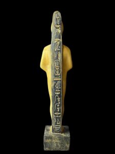 Basalt Egyptian God Osiris Statue: Unique Statuette - Image 5