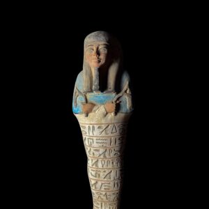 Hand Carved Stone Ushabti Statue - Egyptian Replica Artifact - Image 5