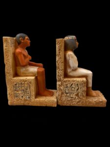 Rahotep and Nofret Statue: Ancient Egyptian Sculpture - Image 5