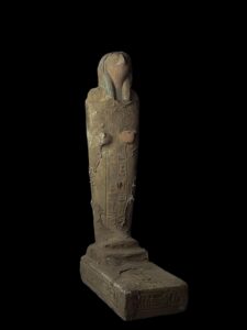 Basalt Egyptian God Horus Statue: Falcon God of the Sky - Image 5
