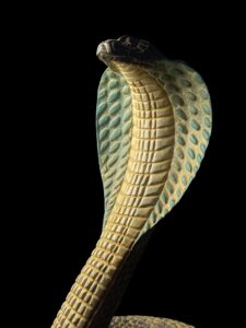 Ancient Egyptian Uraeus cobra statue, snake gifts for Snakes lovers - Image 5
