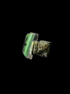 Bronze Sun Ring: Egyptian Nefertiti Good Luck Symbol - Image 5