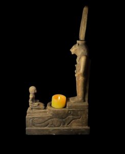 Egyptian Goddess Sekhmet Statue: Ancient Lion Goddess of War - Image 5