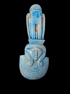 Manifest Handmade Goddess Hathor Statuette , Statue for the Egyptian Goddess Venus - Image 5