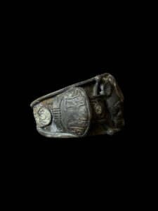 Vintage Bronze Goddess Sekhmet Bracelet - Image 5
