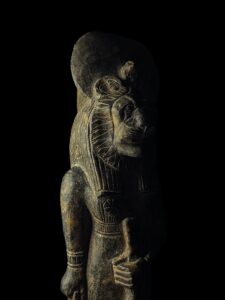 Hand Carved Granite Sekhmet Statue - Egyptian Goddess - Image 5