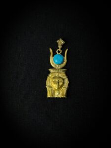 Goddess Hathor Amulet - Authentic Egyptian Craftsmanship - Spiritual Protection & Empowerment - Hathor pendant necklace. - Image 5