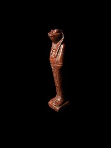 Jasper Goddess Heqet Statue: Ancient Egyptian Fertility Deity - Image 5