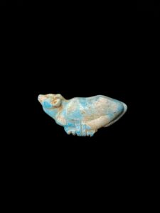 Egyptian Cattle Statue: Ancient Branding Scene, Porcelain Farmer Gift - Image 5