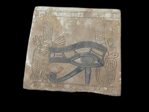 Stone Abu Simbel Temple Replica: Egyptian Decor with Eye of Horus - Image 5