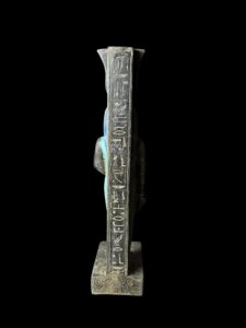 Handmade Goddess Hathor Statuette: Egyptian Spirituality Decor - Image 5