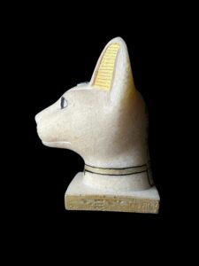 Ancient Egyptian Goddess Bastet statue, Home decor statues made in Egypt - Image 5