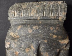 Handmade Granite Goddess Hathor Statue: Egyptian Altar Decor - Image 5