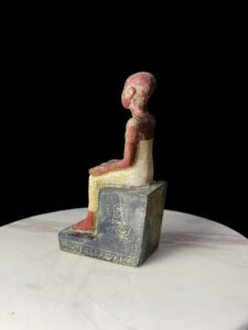 Museum Imhotep Statue - Ancient Egyptian Engineer Imhotep - the builder of Djoser's unprecedented step pyramid complex - Image 5