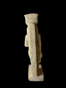 Goddess Hathor statue with flails. - Image 5