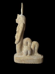 Double Goddess Hathor faces with Cobra Goddess Body as a symbol of protection and love. - Image 5