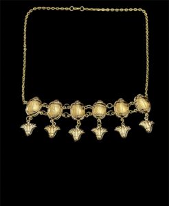 Egyptian Scarab Pectoral Necklace: Ancient Egypt Style Pendant - Image 5