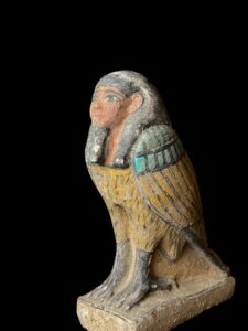 Ancient Egyptian BA Bird Statue: Rare Form Art - Image 5