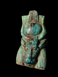 Manifest Handmade Goddess Hathor Statuette , Statue for the Egyptian Goddess Venus - Image 5