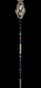 150cm Abanus Wood Was Scepter: Egyptian God Horus Power Staff - Image 5